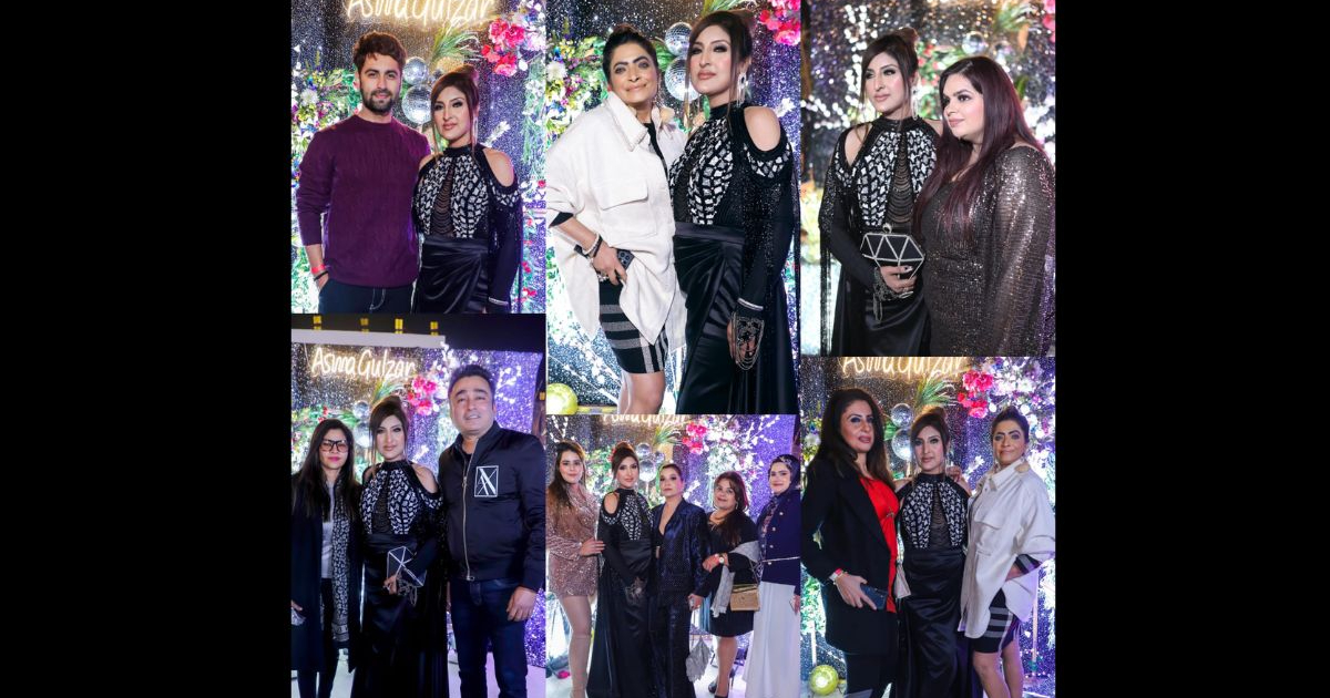 Celebrity fashion designer Asma Gulzar was the talk of the town as a special birthday bash unfolded at Sakoon Cafe by Aqra in Lajpat Nagar, Delhi
